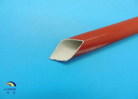 Porcellana Resina di silicone rivestita di manicotto della vetroresina estensibile ignifuga flessibile fornitore