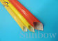 Fiberglass sleeve coated with polyurethane resin and treated in high temperature fornitore