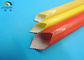 0.5-35mm Heat resistance and good electrical Polyurethane (PU) amber fiberglass sleeve for F grade machinery fornitore