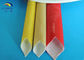 Waterproof Polyurethane Fiberglass braided Insulation electrical sleeving For F grade electric motor#SB-PUGS fornitore